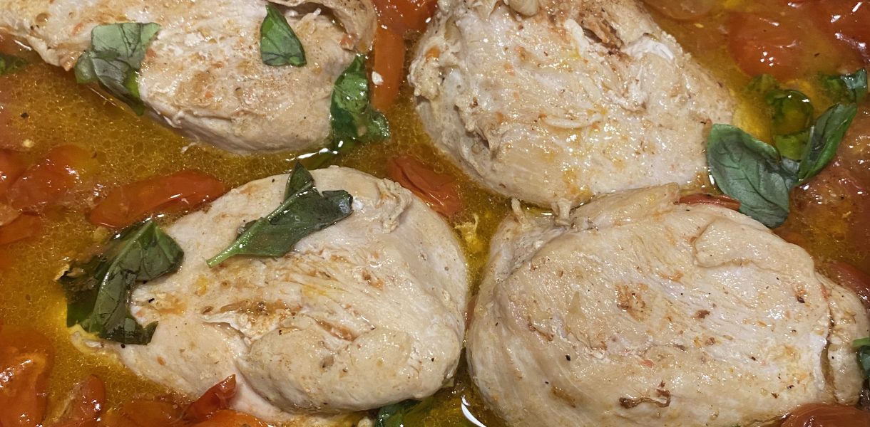 Pasta Kyckling Pomodoro