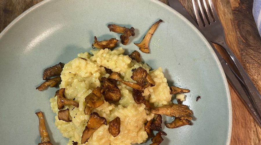 Risotto med kantareller