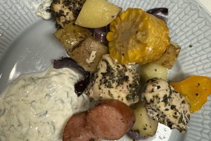 Örtkryddad kycklingpanna