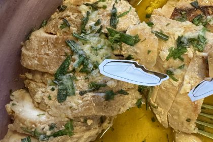 Kycklingbröstfiléer med citron och rosmarin