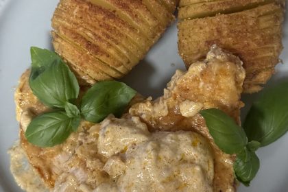 Kyckling i paprikasås