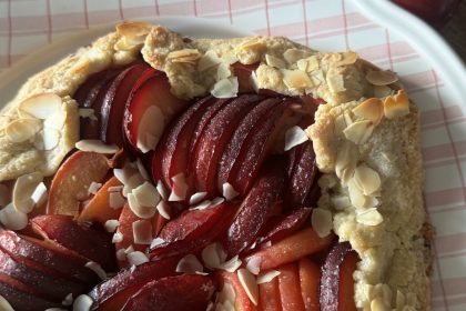Plommongallete med smak av mandel