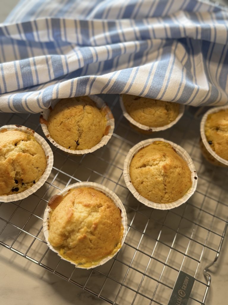 Passionsfrukt muffins