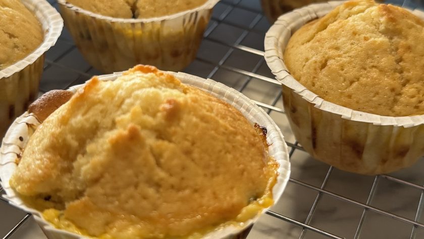 Passionsfrukt muffins