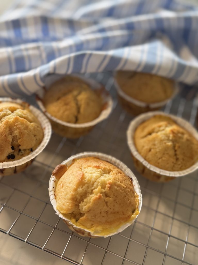 Passionsfrukt muffins