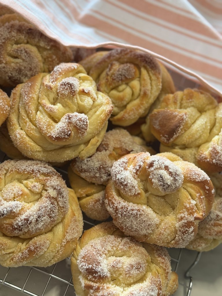 Sockerbullar med vaniljsmak