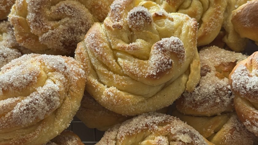 Sockerbullar med vaniljsmak