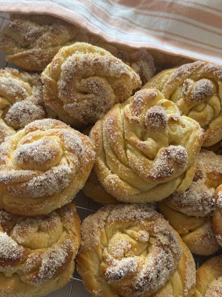 Sockerbullar med vaniljsmak