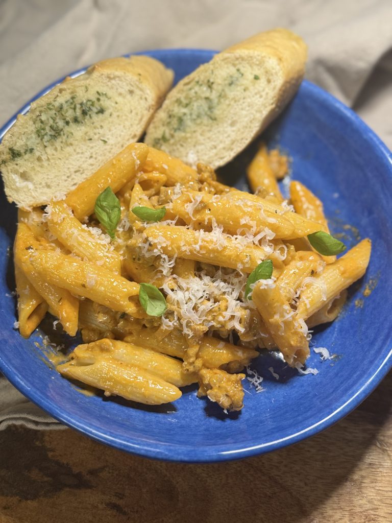 Salsiccia vodkapasta