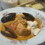 Fisk och skaldjurssoppa/gryta