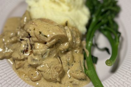 Kyckling i persiljesås