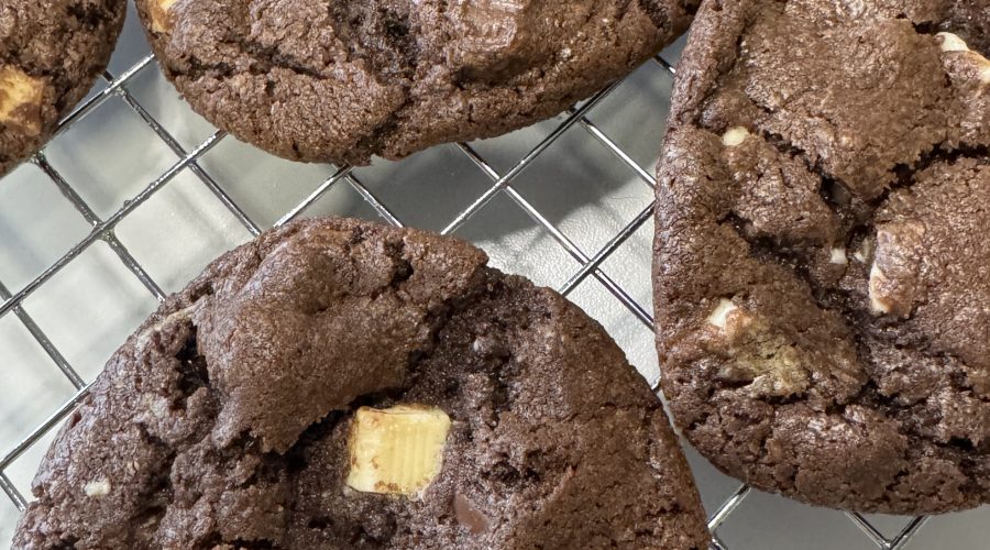 Trippel chocolate cookies