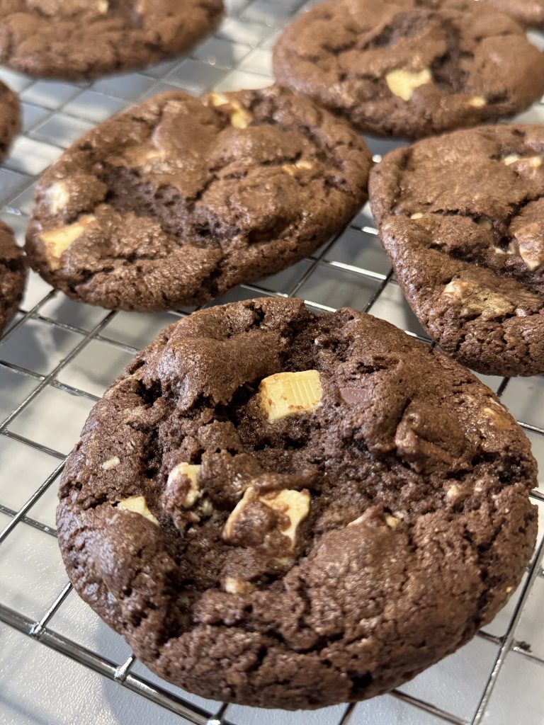 Trippel chocolate cookies