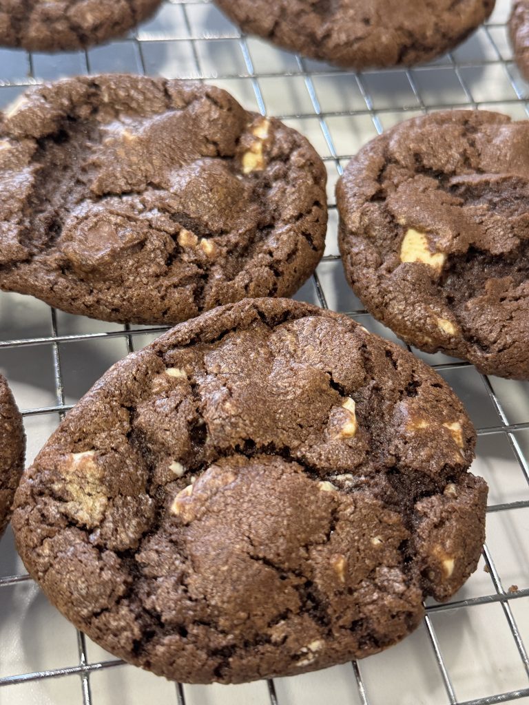 Trippel chocolate cookies