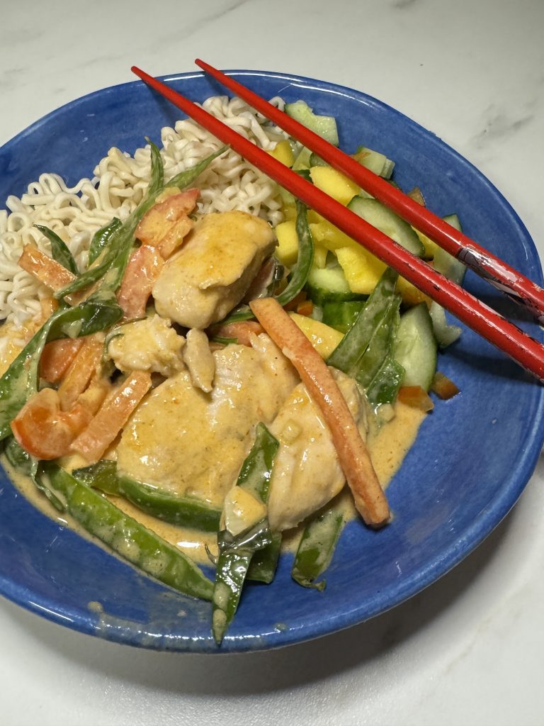 Massamancurry kyckling