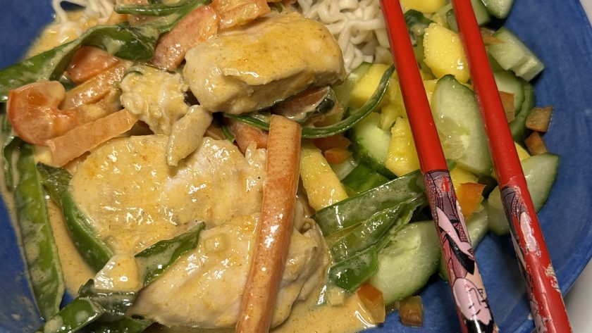 Massamancurry kyckling