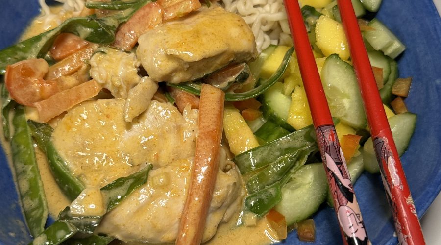 Massamancurry kyckling