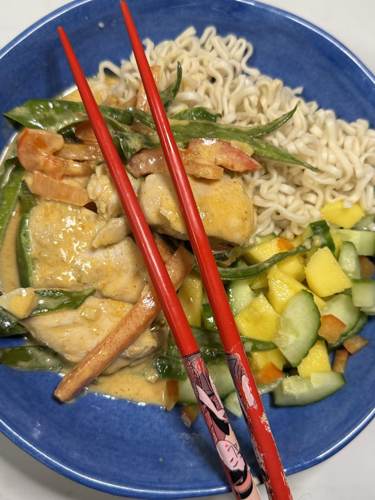 Massamancurry kyckling