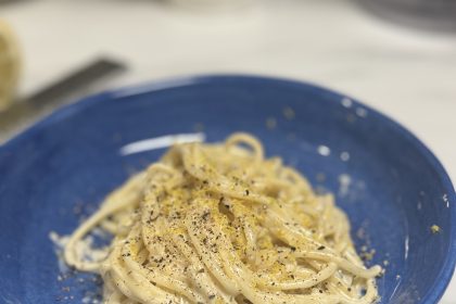 Pasta mascarpone och citron