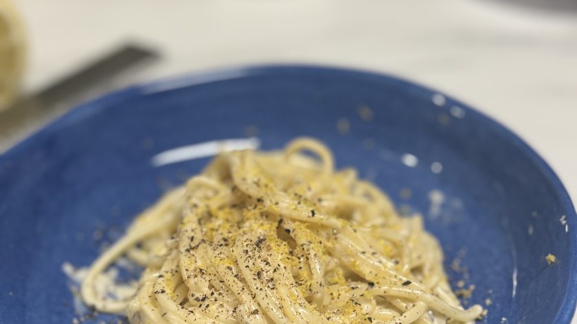Pasta mascarpone och citron